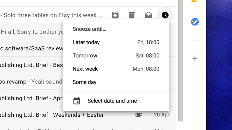 Illustration for article titled Why Snoozing Emails Is a Terrible Idea and What You Should Do Instead